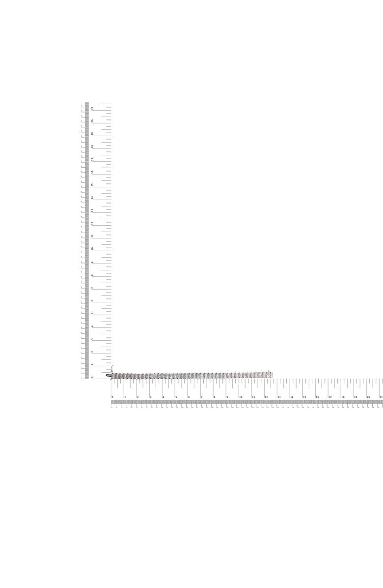 Haus of Brilliance 14K Gold 5.00 Cttw Princess Cut Diamond Rectangular Invisible Set Link Tennis Bracelet, Alternate, color, White