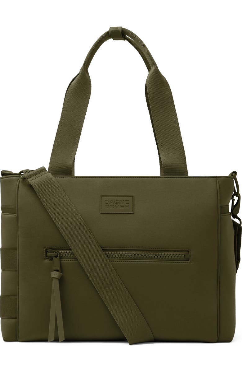 Dagne Dover Large Wade Diaper Tote, Main, color, Dark Moss