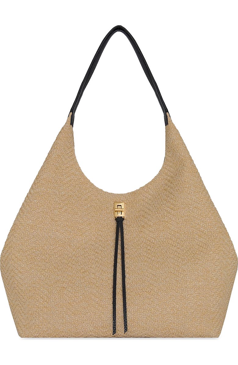 Rebecca Minkoff Darren Signature Carryall Bag, Main, color, Natural/Black