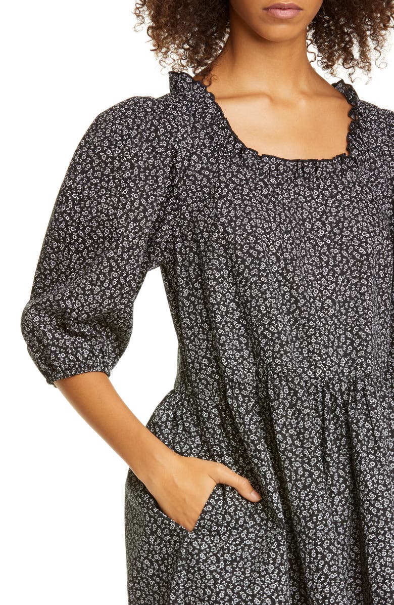 Sandy Liang Tilda Floral Minidress, Alternate, color,