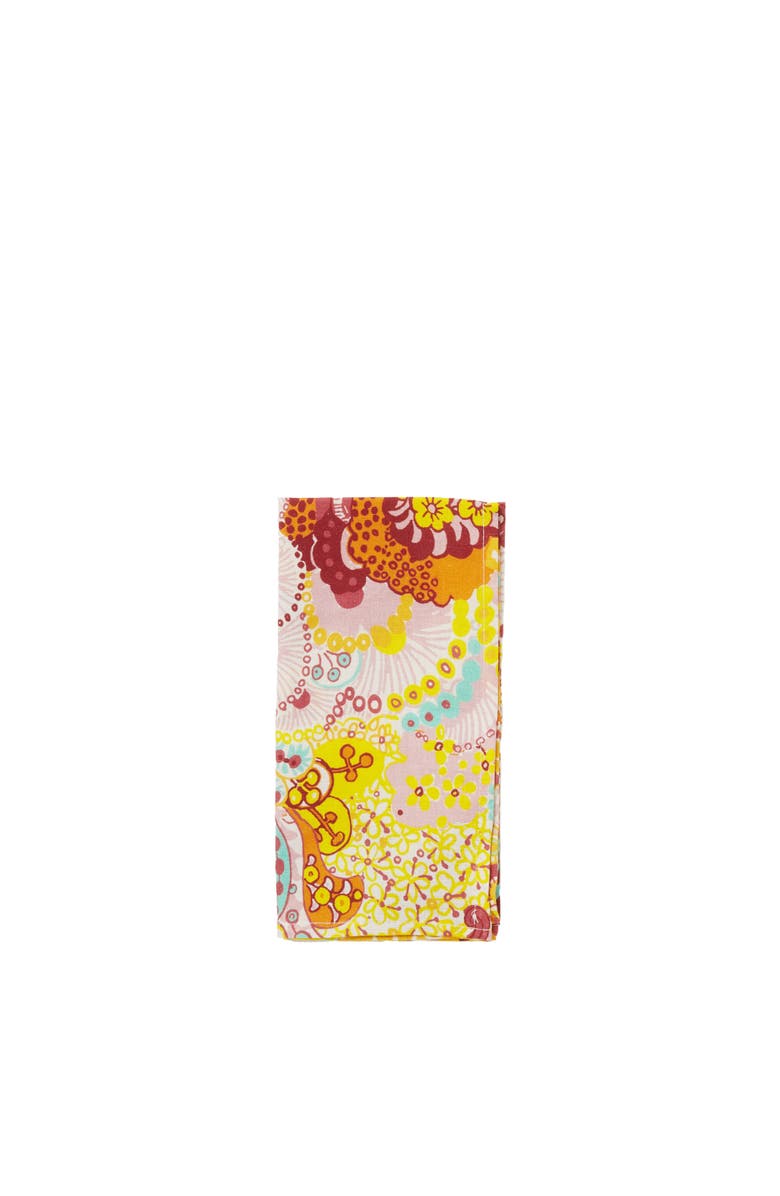 La DoubleJ Large Napkins Set Of 2 (45X45) Holi Pink, Alternate, color, Holi Pink