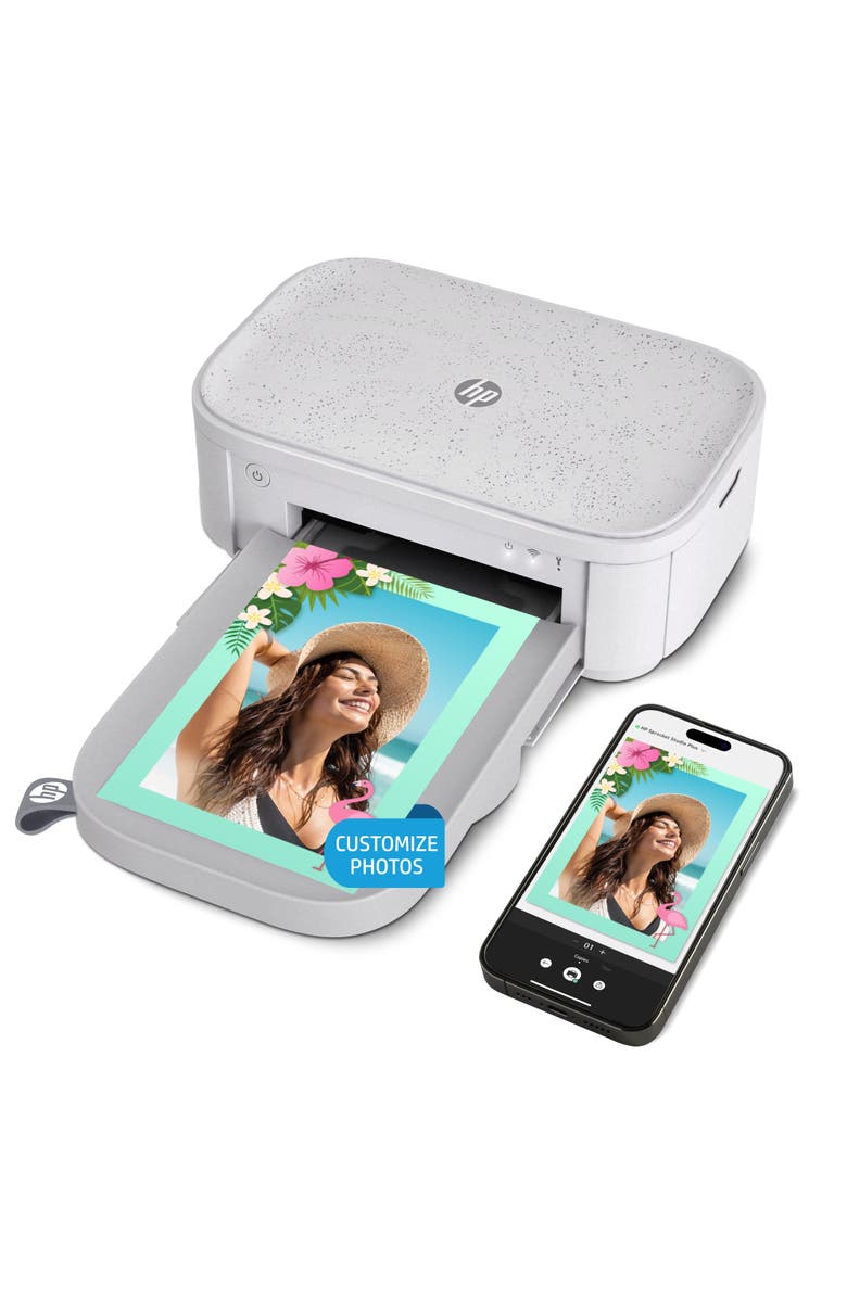 HP Sprocket Studio Plus 4x6 Printer, Main, color, 