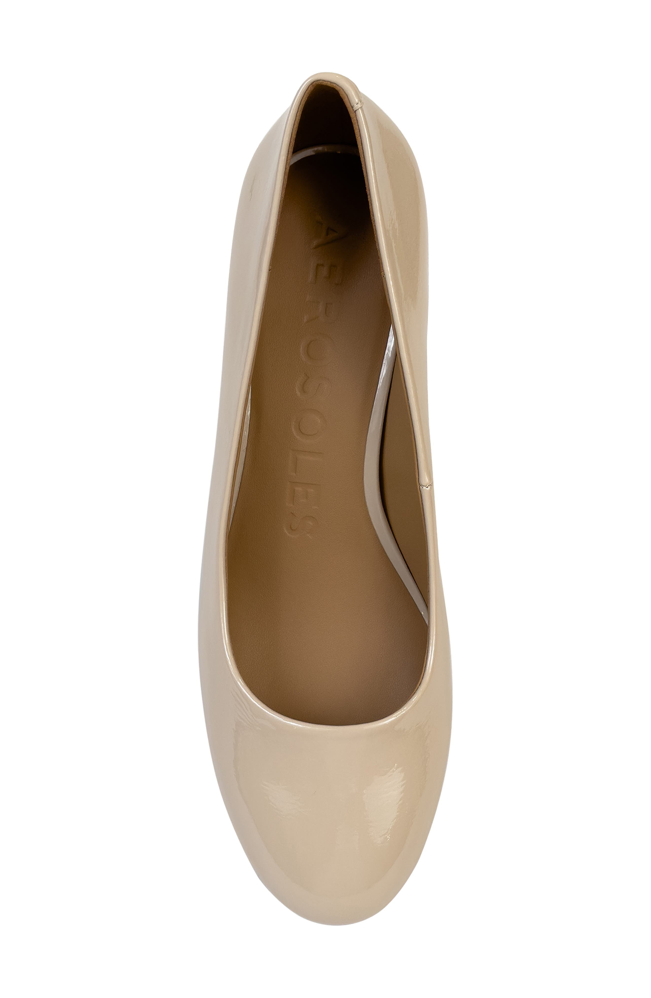Faux Leather Pump, Alternate, color, STONE