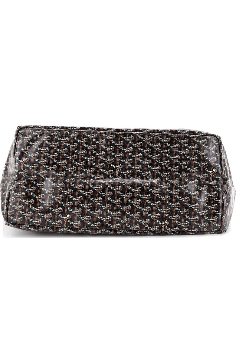 Pre-Owned Goyard Saint Louis Tote Coated Canvas GM, Alternate, color, Black