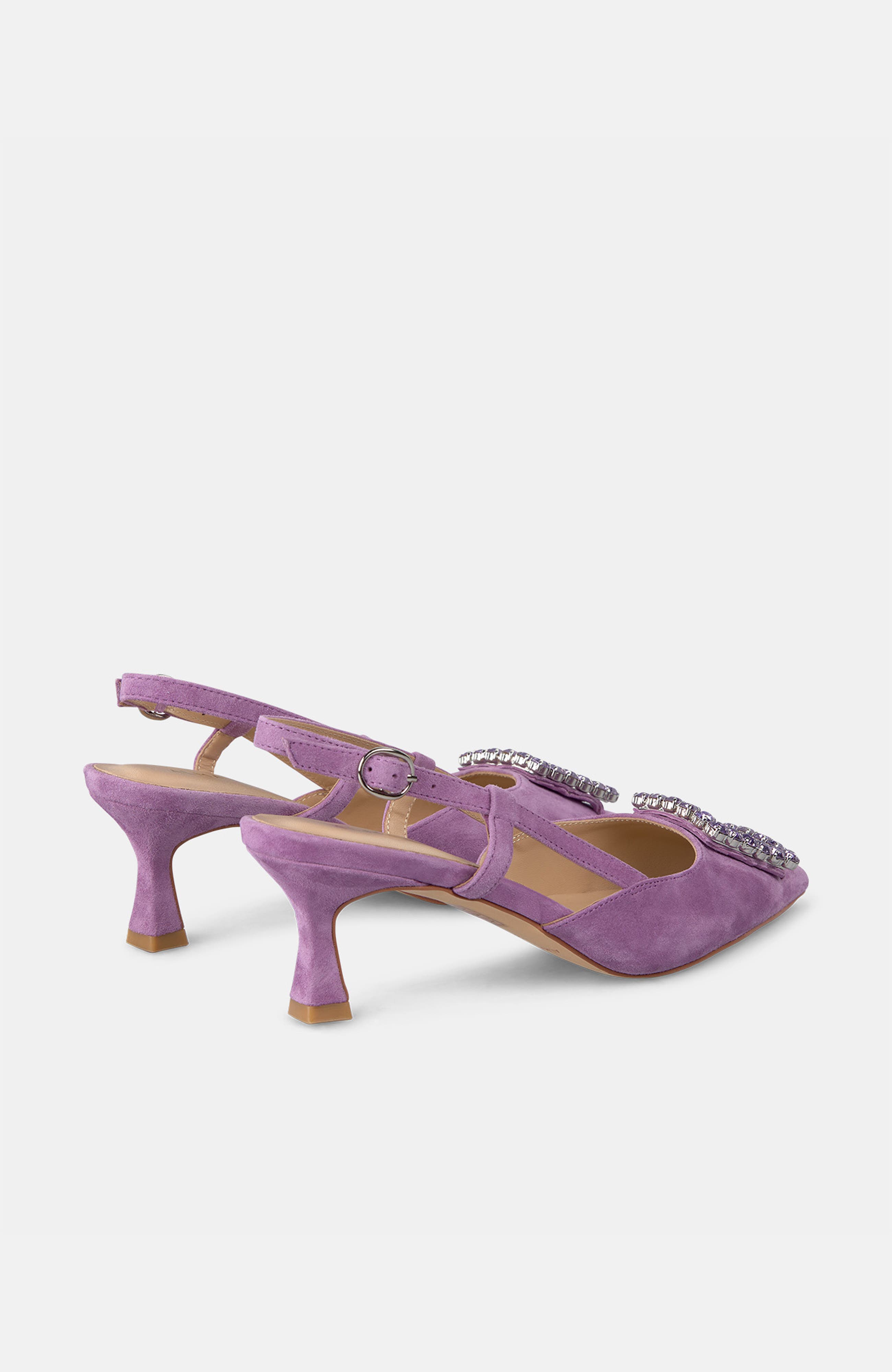 Kitten Buckle Shoe, Alternate, color, Purple