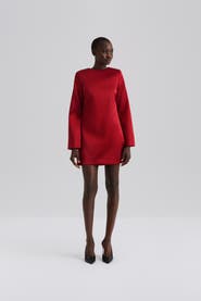 Malina Elna Bow Detailed Mini Dress
