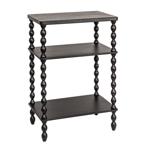 Bobbin Leg Rectangle Accent Table