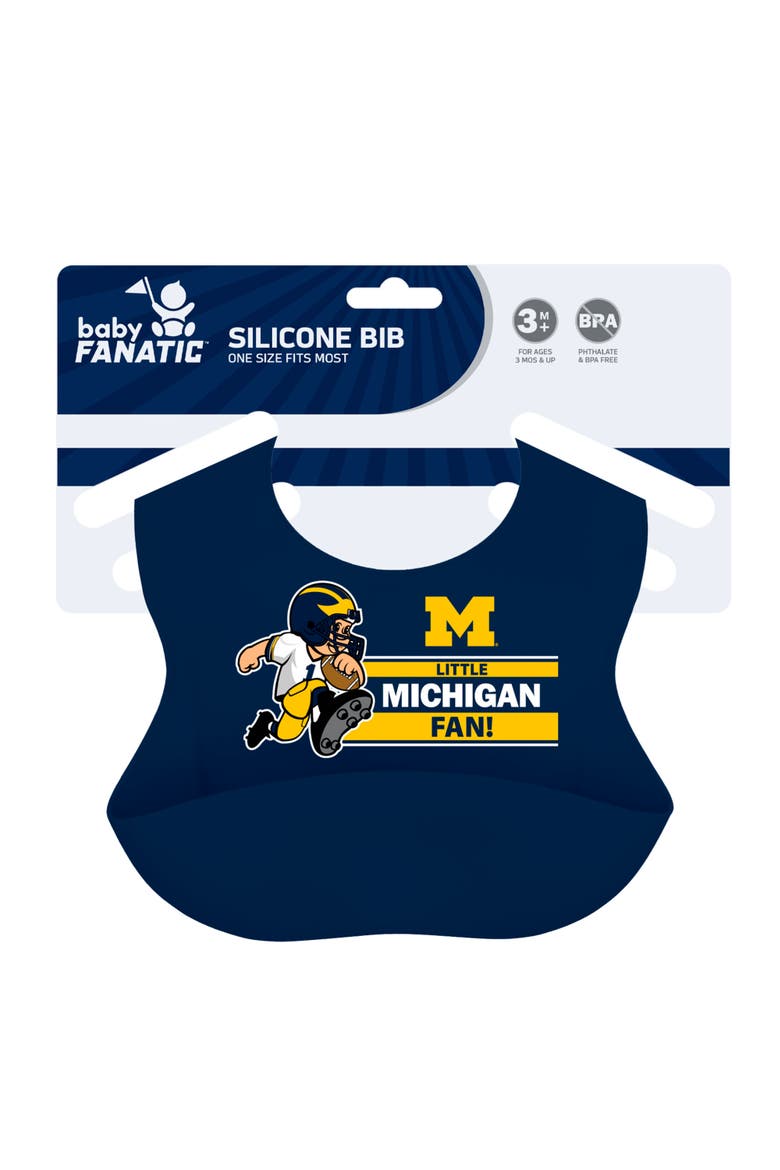 Michigan Wolverines - NCAA Silicone Bib, Alternate, color, Multicolor