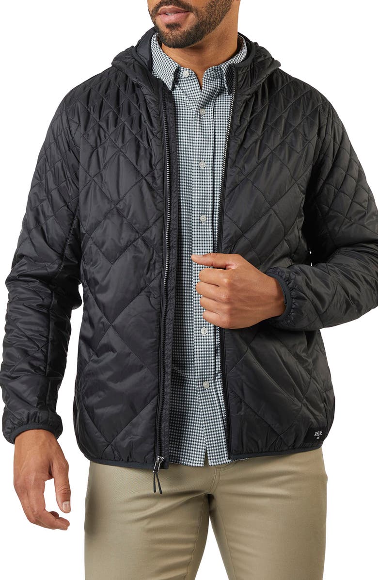 Rhone Quilted Hooded Jacket, Main, color,