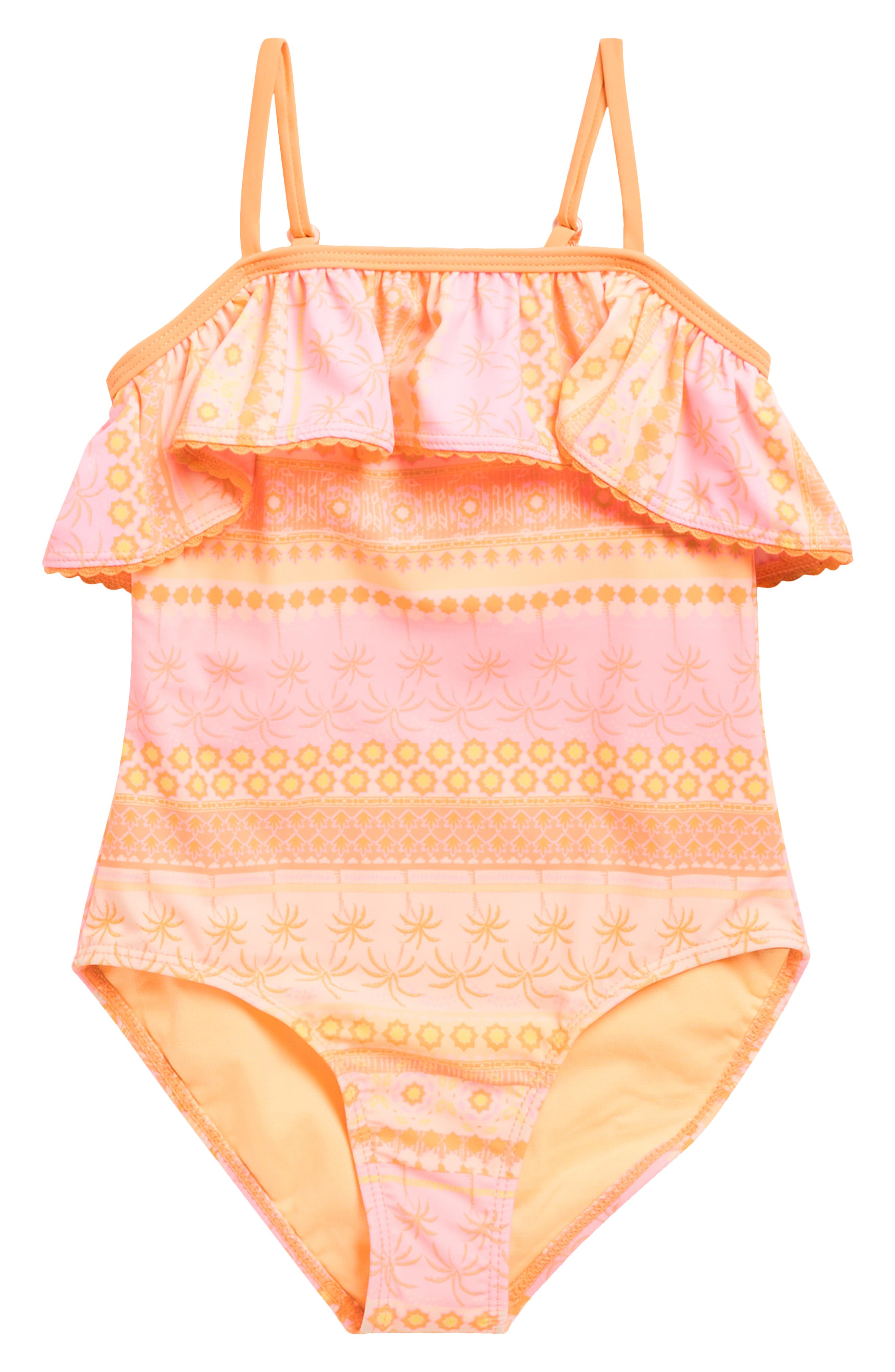 Angel Beach Kids' Ruffle One-Piece Swimsuit