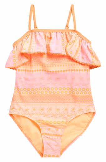 Angel Beach Kids' Ruffle One-Piece Swimsuit