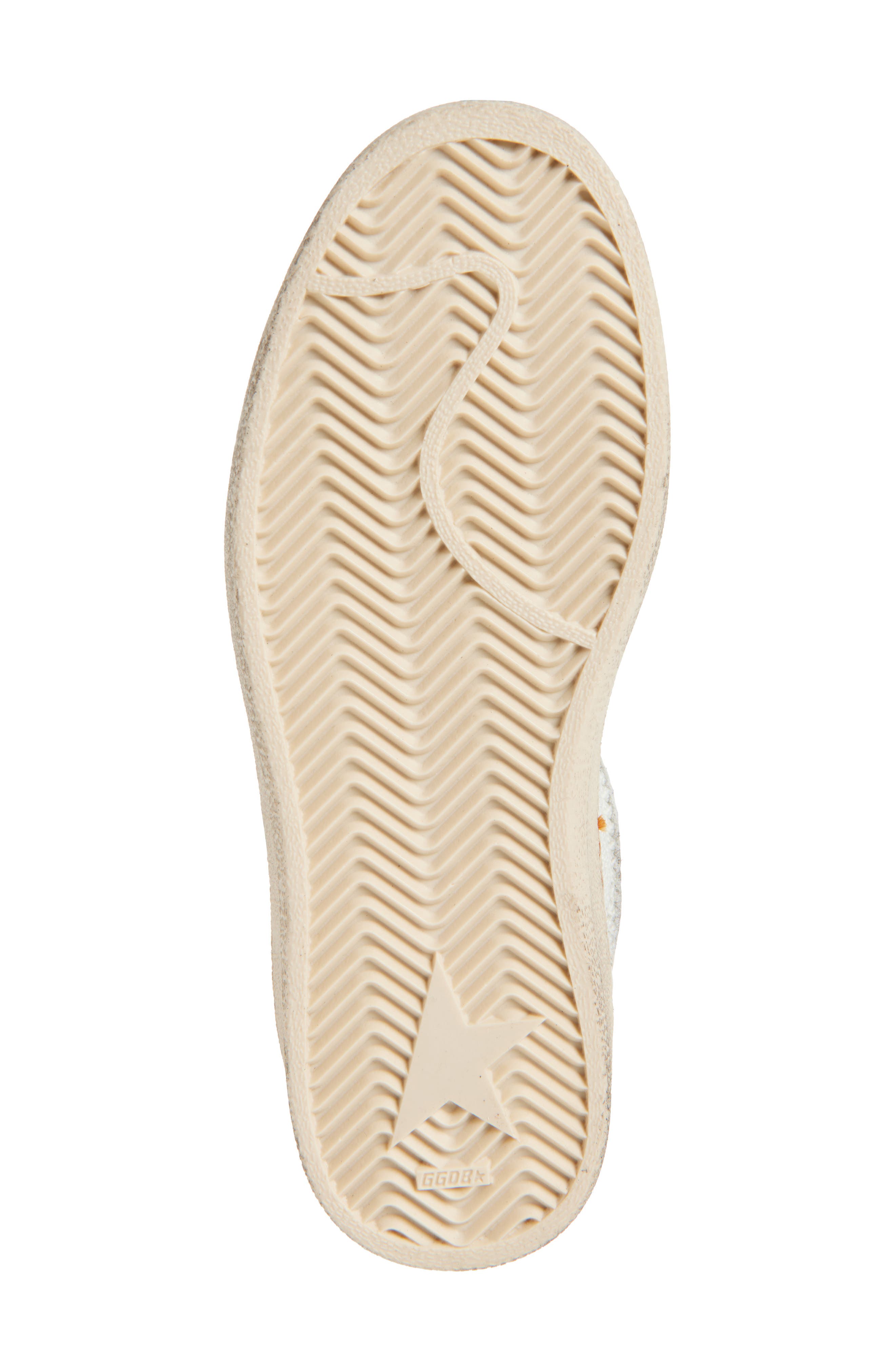 Golden Goose Ball Star Sneaker, Alternate, color, White/ Buttercream