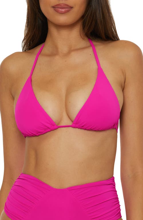 BECCA BECCA 'COLOR CODE' TRIANGLE BIKINI TOP 