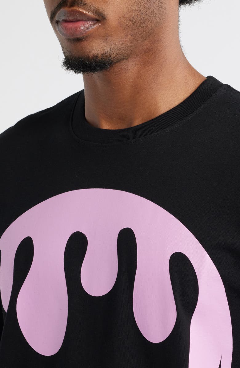 ICECREAM Drippy Graphic T-Shirt, Alternate, color, Black