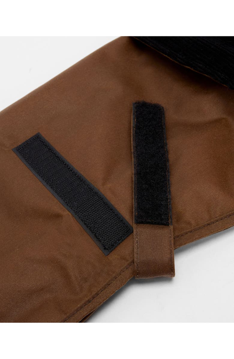 Barbour Waxed Cotton Dog Coat, Alternate, color, Tan