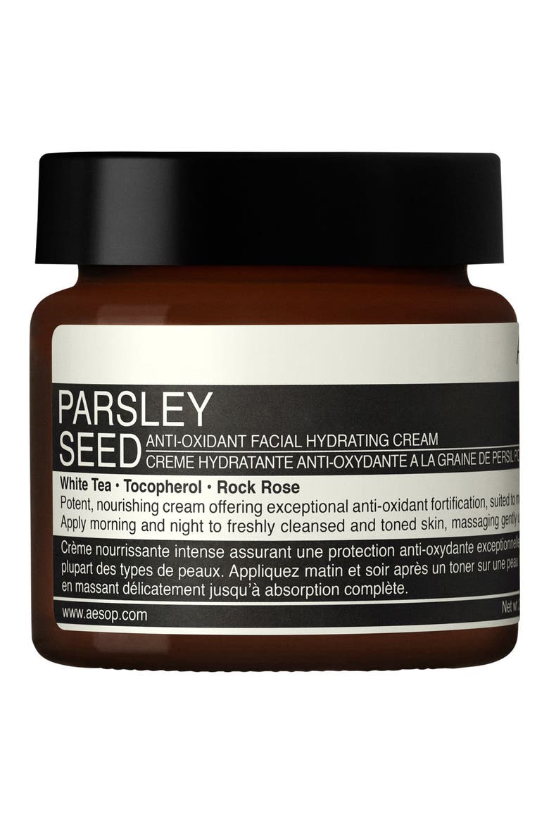 Parsley Seed Anti-Oxidant Facial Hydrating Cream, Main, color, NO COLOR