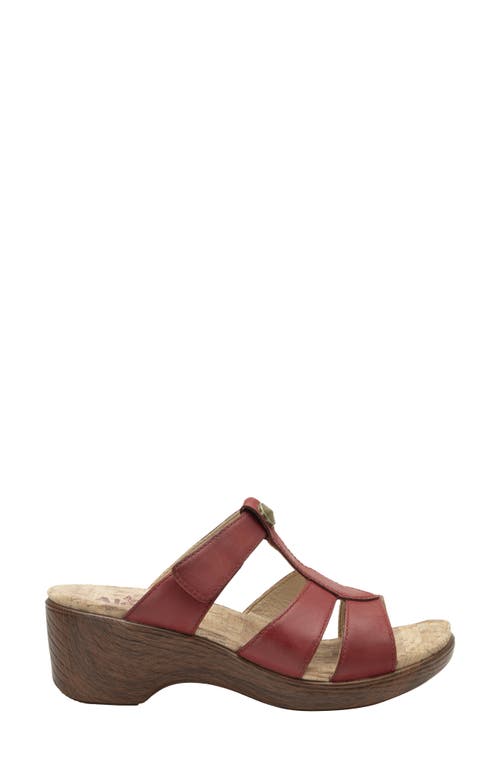 Alegria By Pg Lite Shantal Platform Slide Sandal