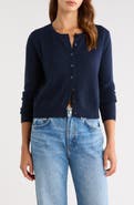 Reformation Clara Cashmere Crew Cardigan