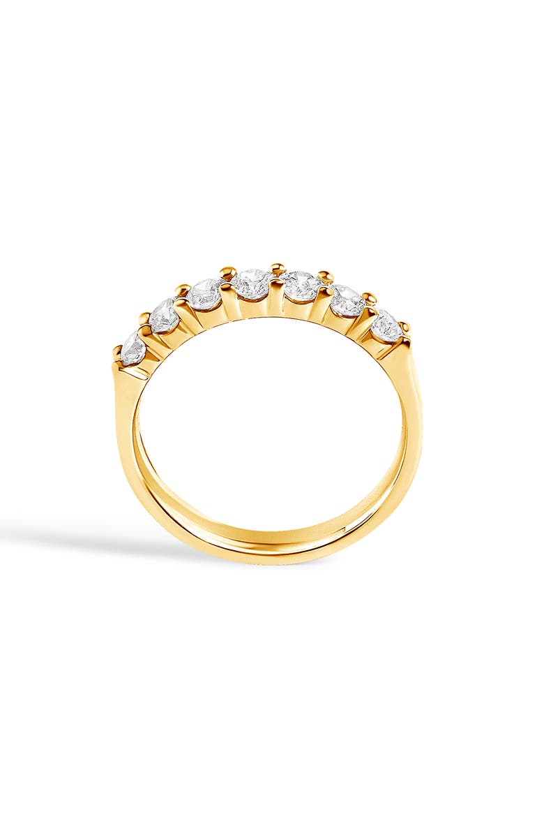 Haus of Brilliance 14K Gold 3/4 Ctw Diamond 7 Stone Band Ring, Alternate, color, Yellow Gold
