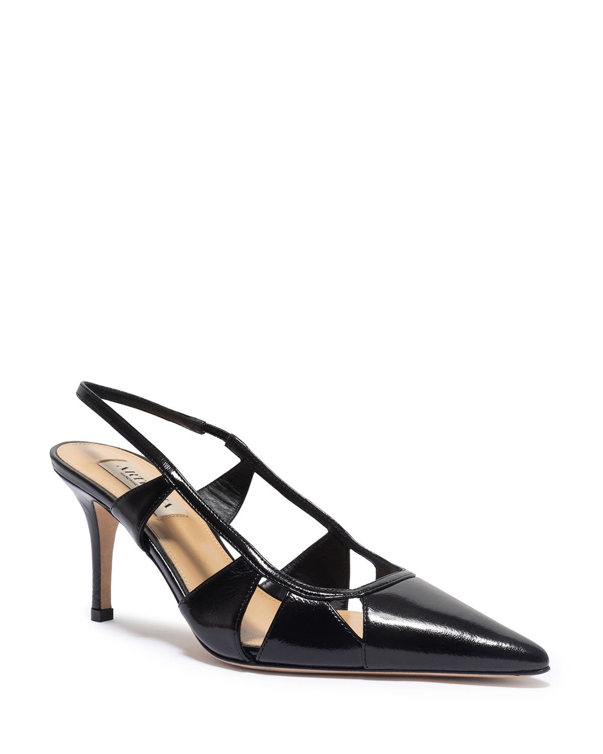 Savona 75 Slingback Pump, Alternate, color, Black