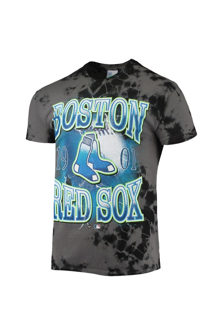 Men's '47 Charcoal Boston Red Sox Wonder Boy Vintage Tubular T-Shirt, Alternate, color, Charcoal