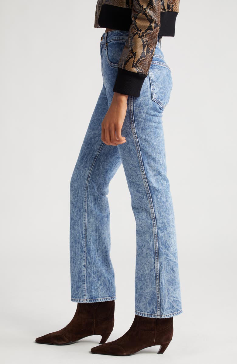 Khaite Vivian Stretch Denim Bootcut Jeans, Alternate, color, 