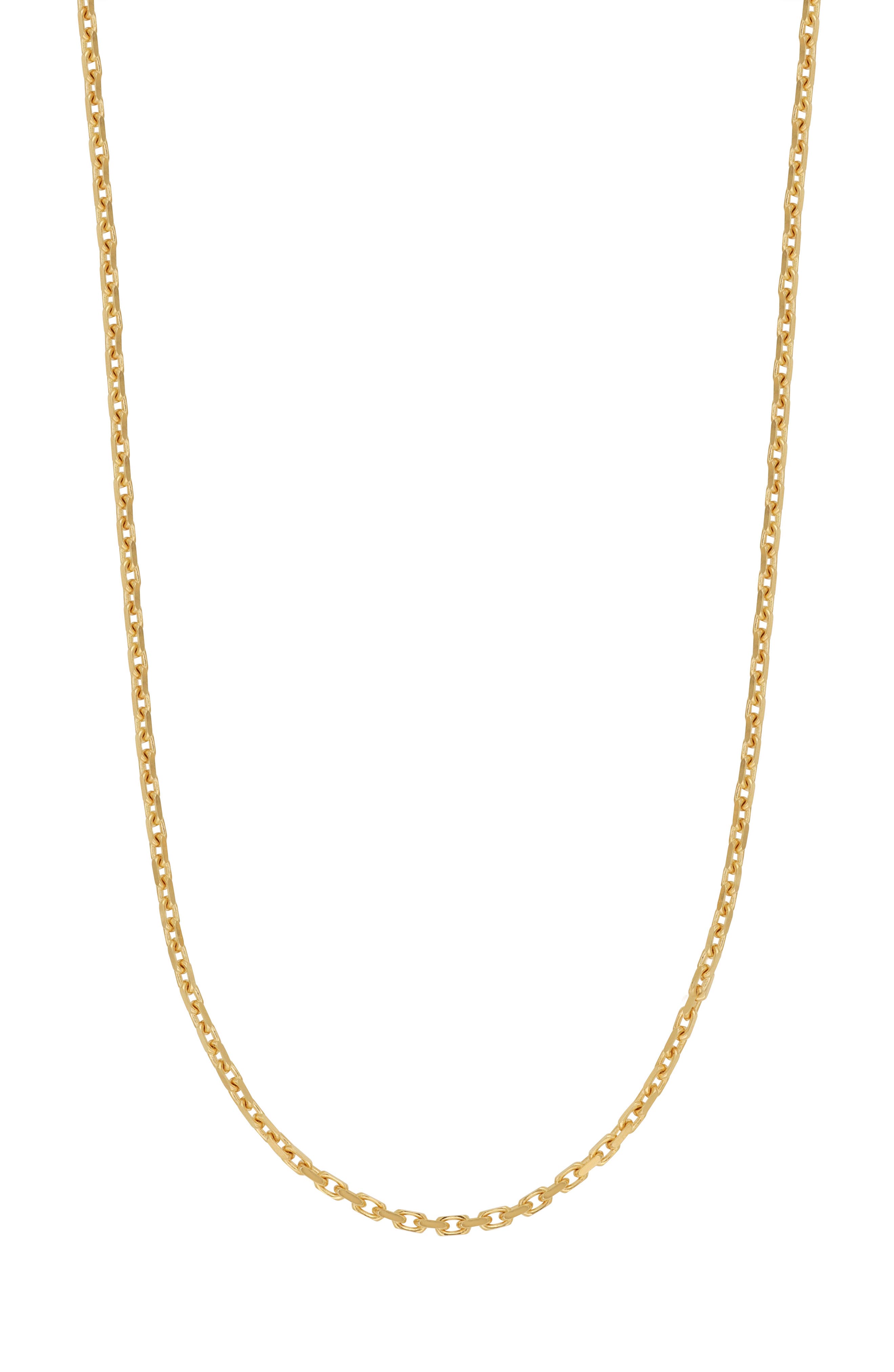 Bony Levy Men's 14k Gold Rolo Chain Necklace in 14K Yellow Gold 