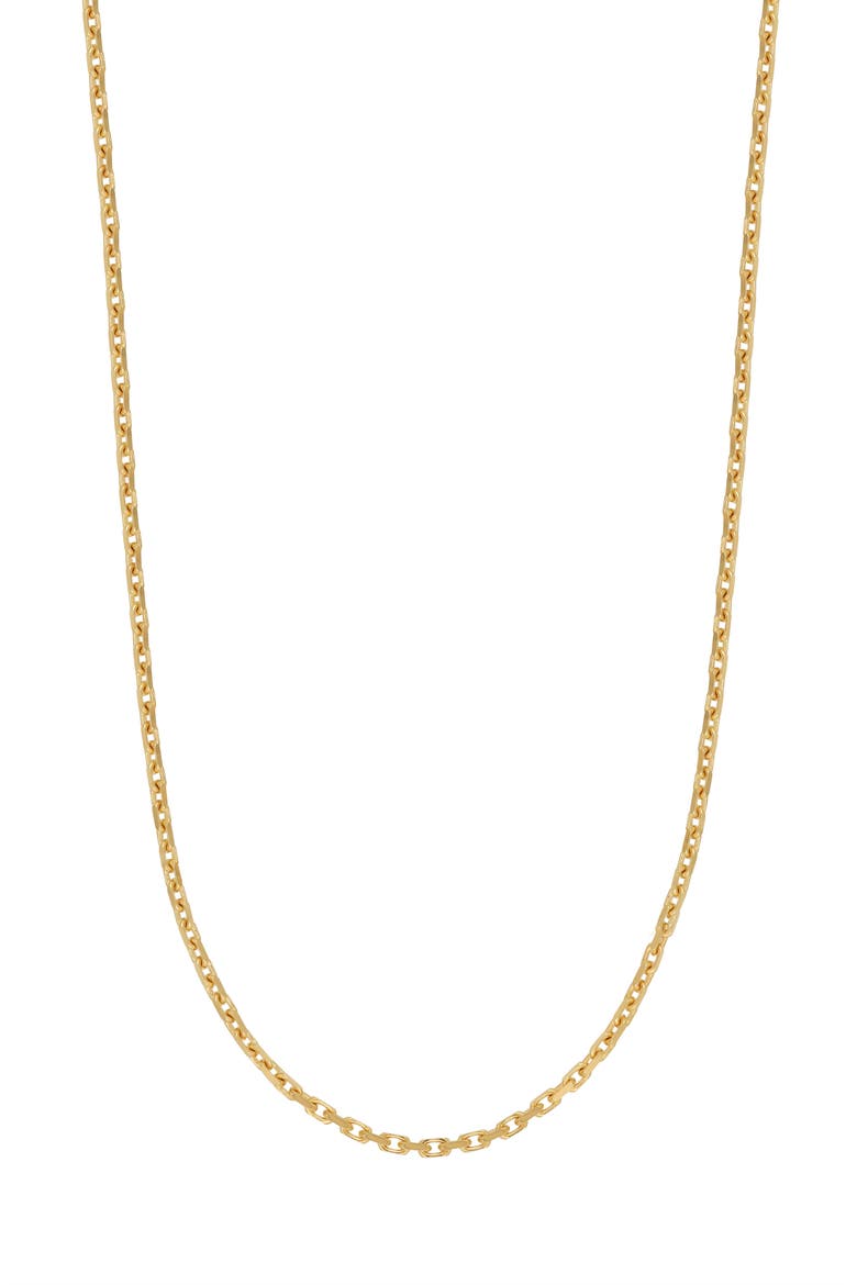 Men's 14k Gold Rolo Chain Necklace (Nordstrom Exclusive), Main, color, 14K YELLOW GOLD