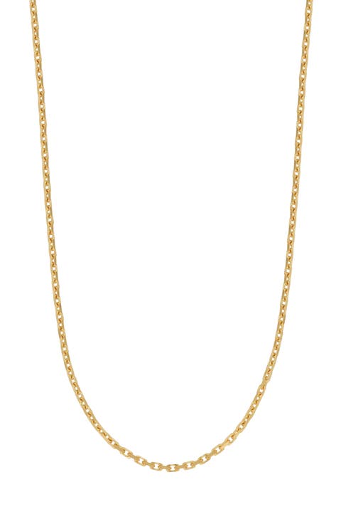 Men's 14k Gold Rolo Chain Necklace (Nordstrom Exclusive)