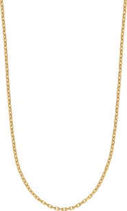 Bony Levy Men's 14k Gold Rolo Chain Necklace