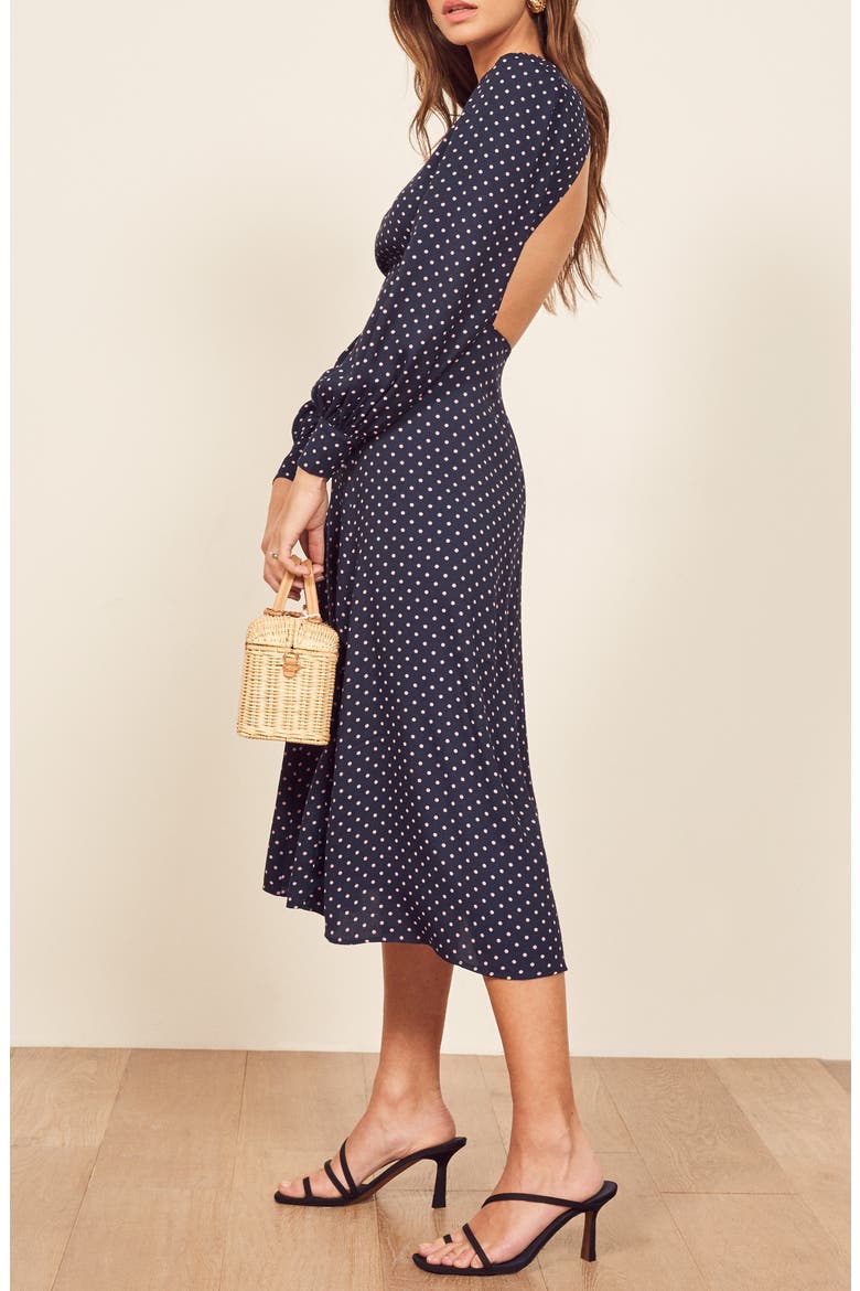 Abigaile Long Sleeve Dress, Alternate, color, AFTERNOON