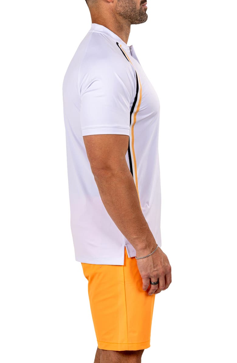 Maceoo Band Collar Golf Shirt, Alternate, color, 