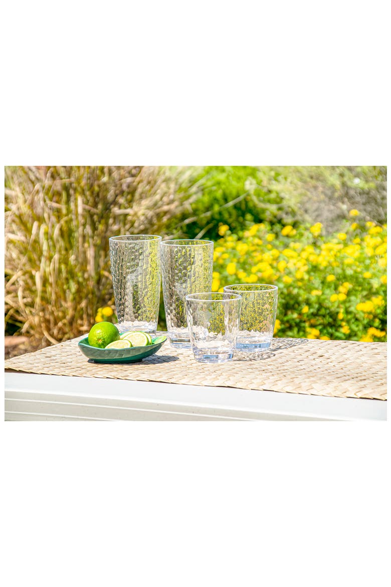 Set of 6 Shatterproof Foundry Goblets, Alternate, color, CLEAR