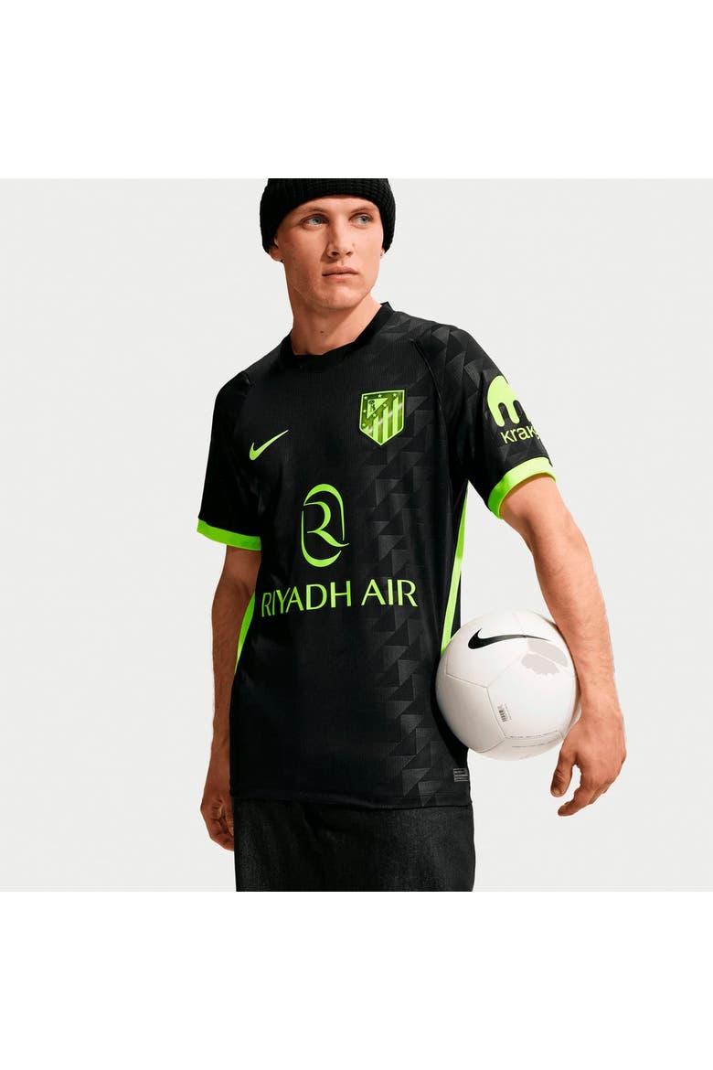 Men's Nike  Black Atletico de Madrid 2026/27 Away Stadium Replica Jersey, Main, color, Black