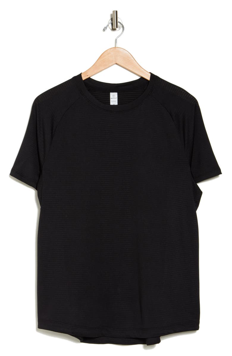 90 DEGREE BY REFLEX Air Sense Iconic Textured T-Shirt, Alternate, color, 