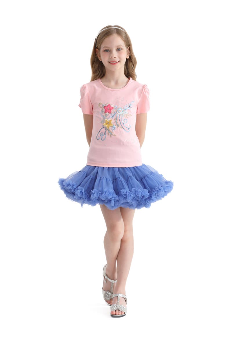 Flowers T-Shirt, Alternate, color, Pink