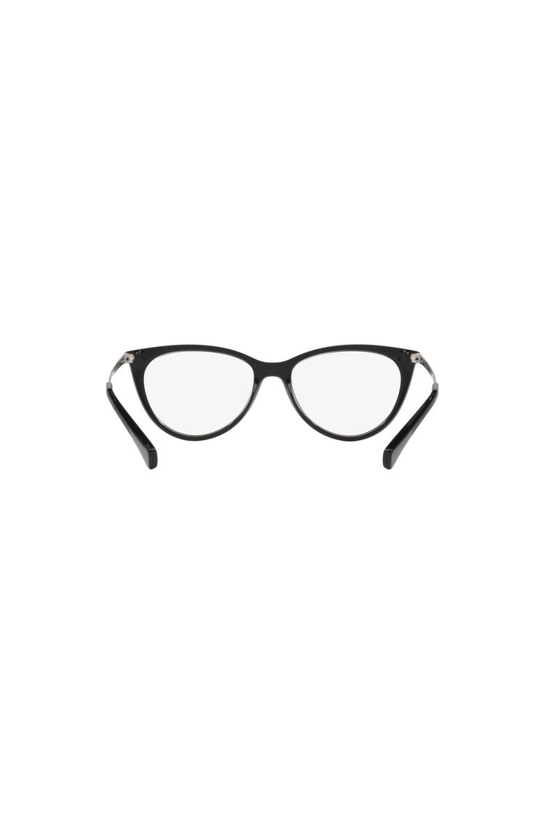 53mm Cat Eye optical glasses, Alternate, color, Black