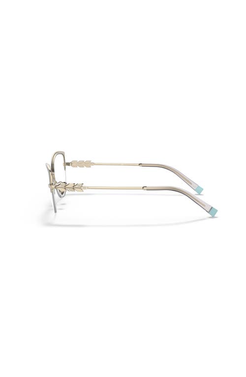 Tiffany & Co . 54mm Cat Eye Optical Glasses In Brown