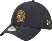 New Era Men's New Era  Black San Diego Padres Night 39THIRTY Flex Hat