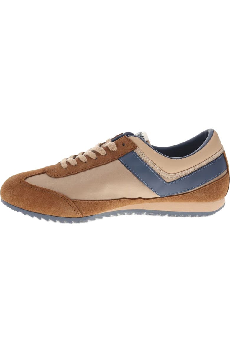 PONY Racer Sneakers, Alternate, color, Tan/Brown/Blue