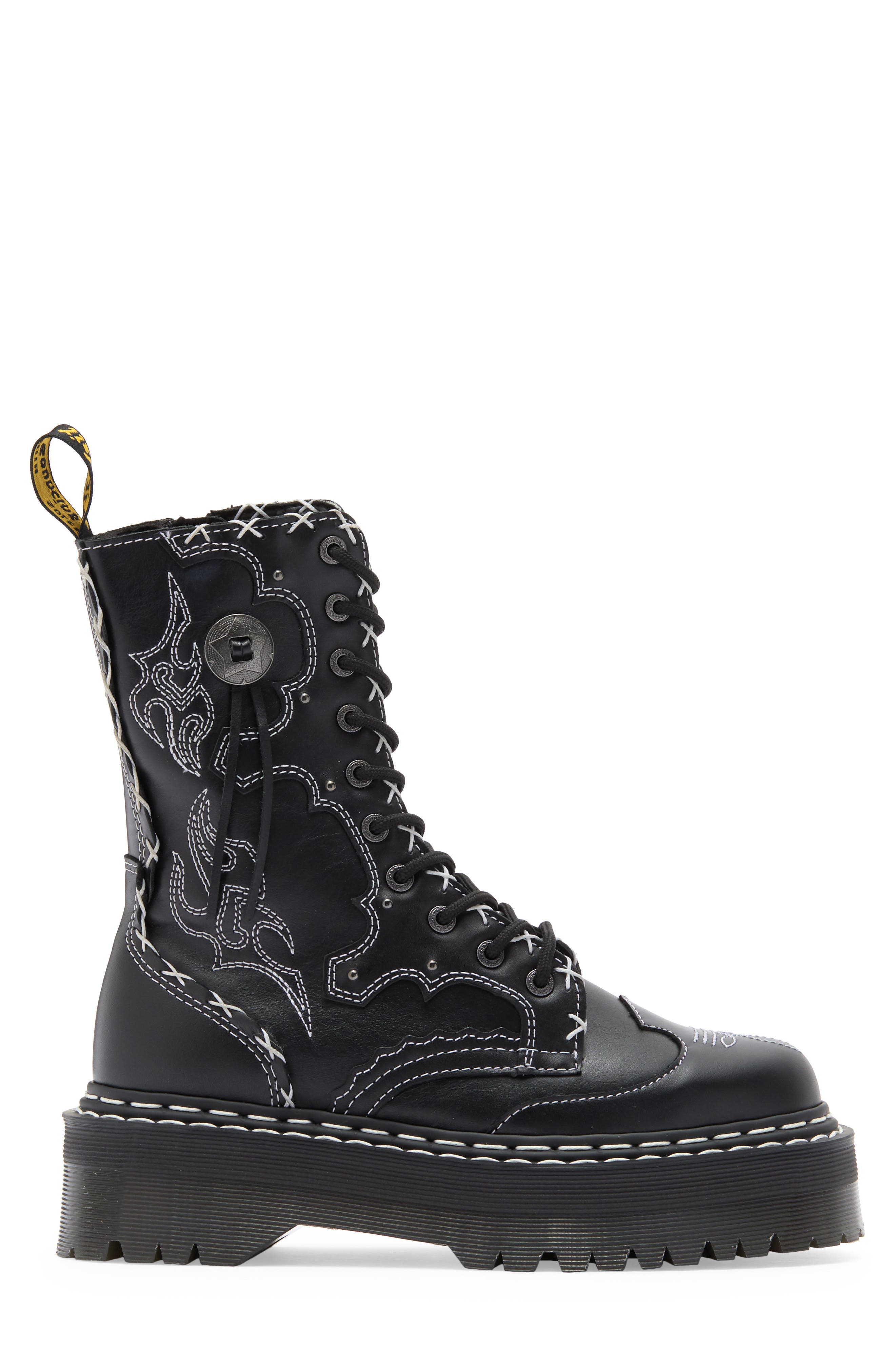 Dr. Martens Jadon Platform Boot, Alternate, color, 