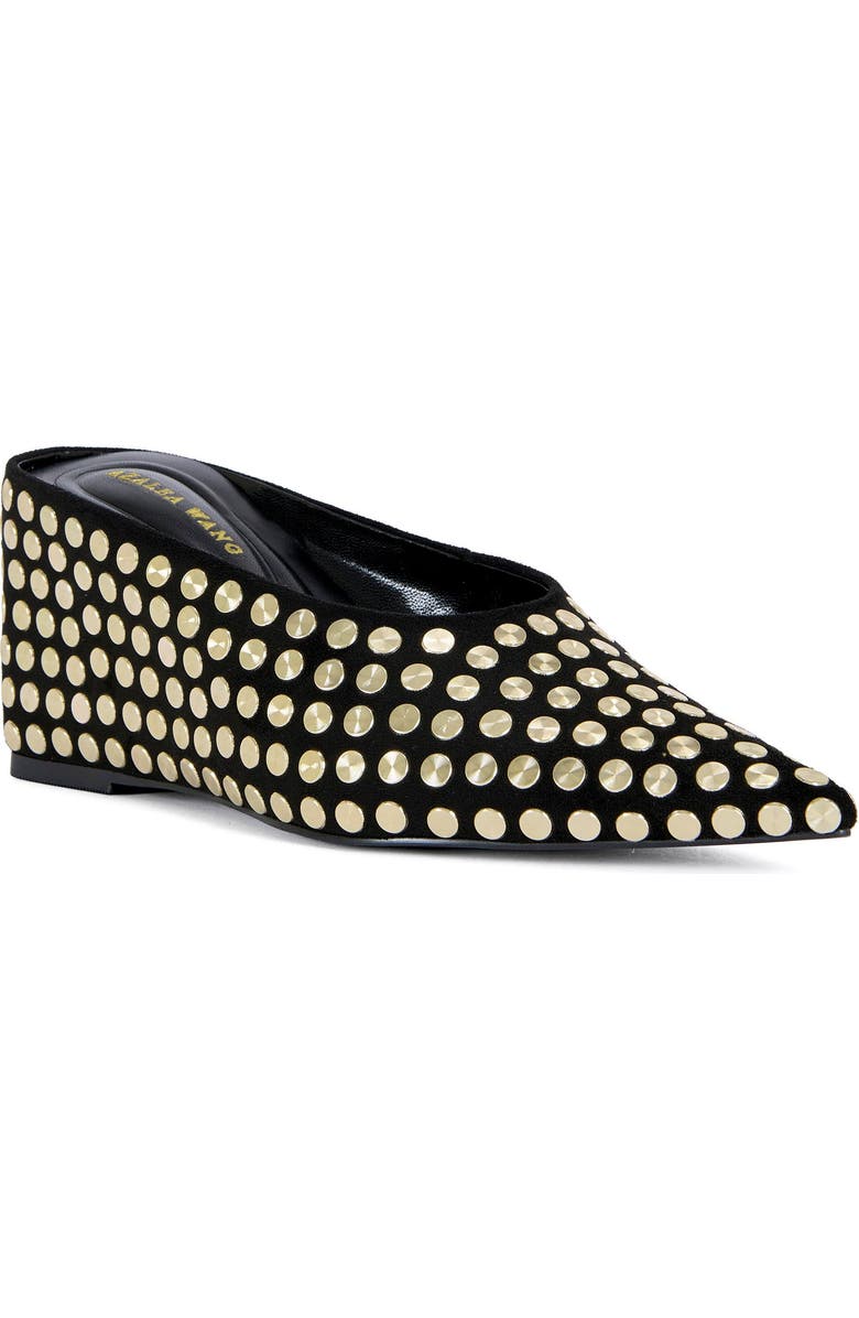 AZALEA WANG Neiza Wedge Pump, Alternate, color, Black