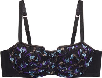 Butterfly Wings Lace Mesh Balconette Bra