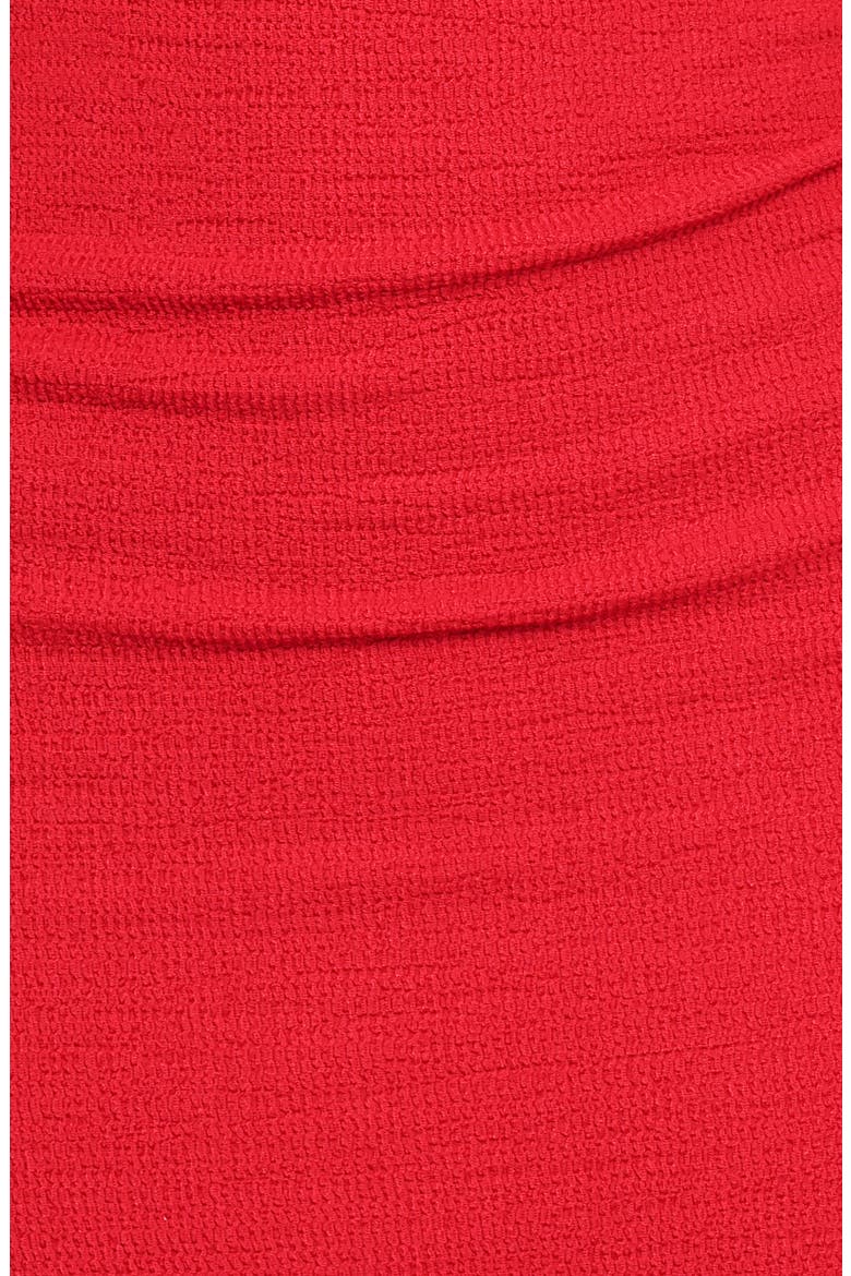 Cary Ruched Sheath Dress, Alternate, color, RED
