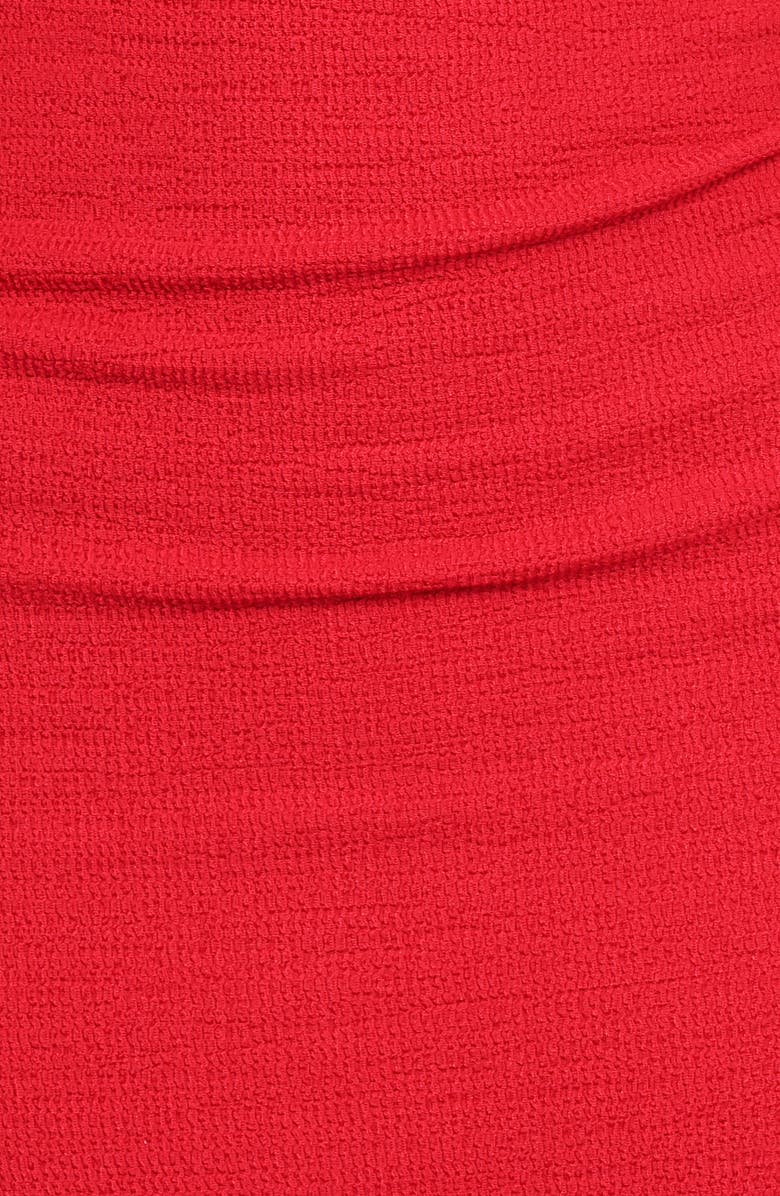 Petal & Pup Cary Ruched Sheath Dress, Alternate, color, Red