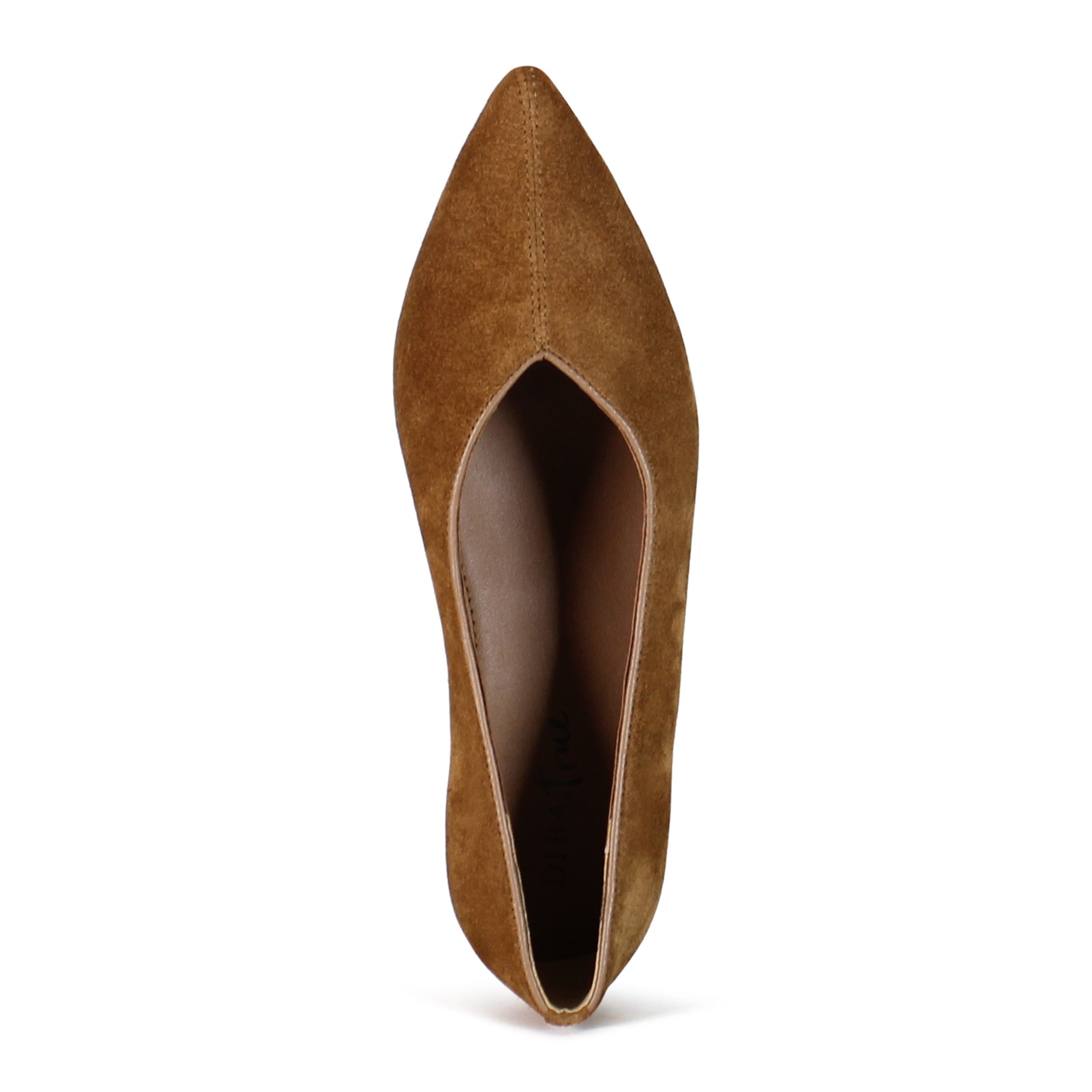 CLAP TON Suede Kitten Heel Pump, Alternate, color, Tan