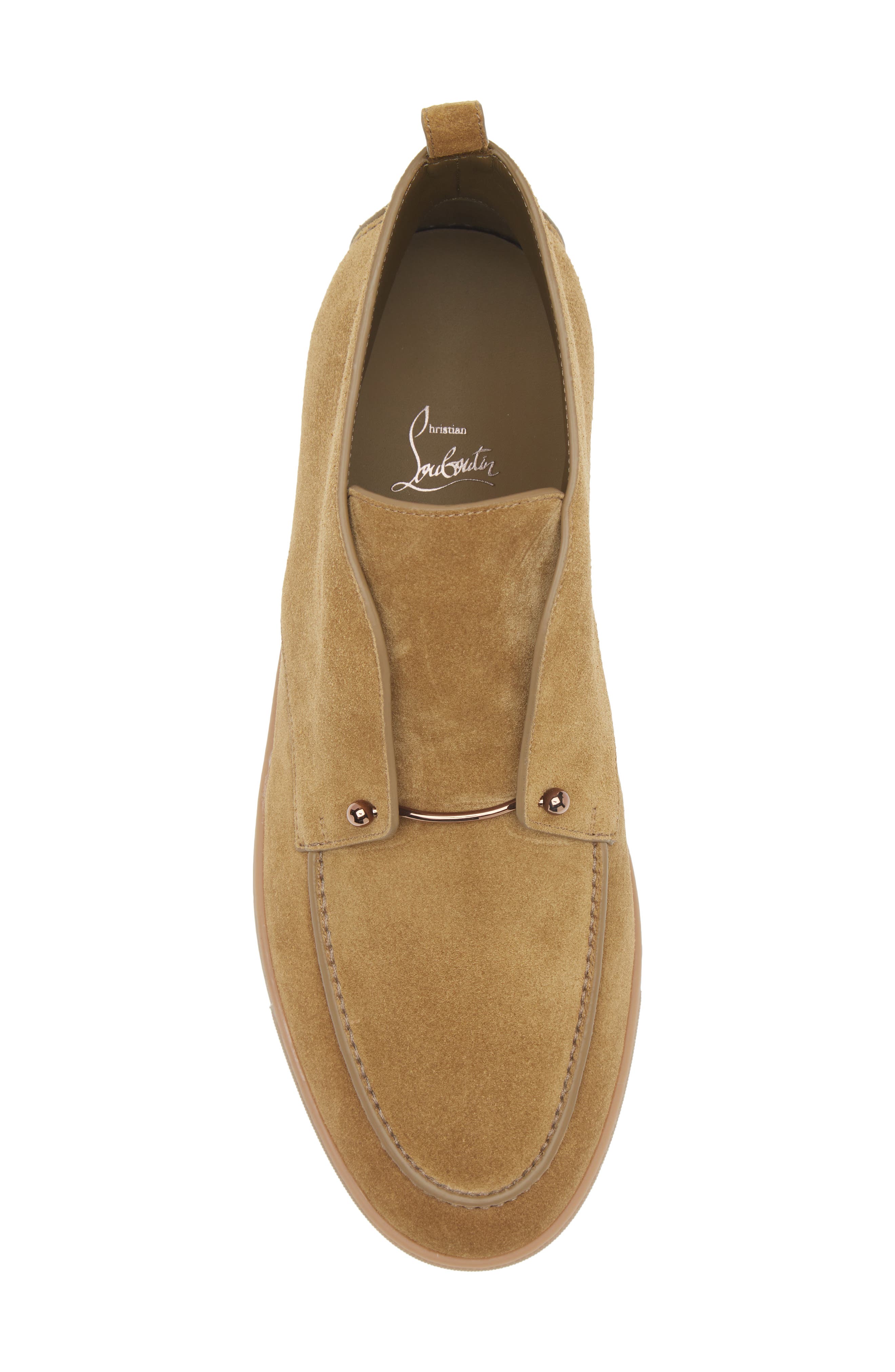 Christian Louboutin Chambeliss Chukka Boot, Alternate, color, Bronzo