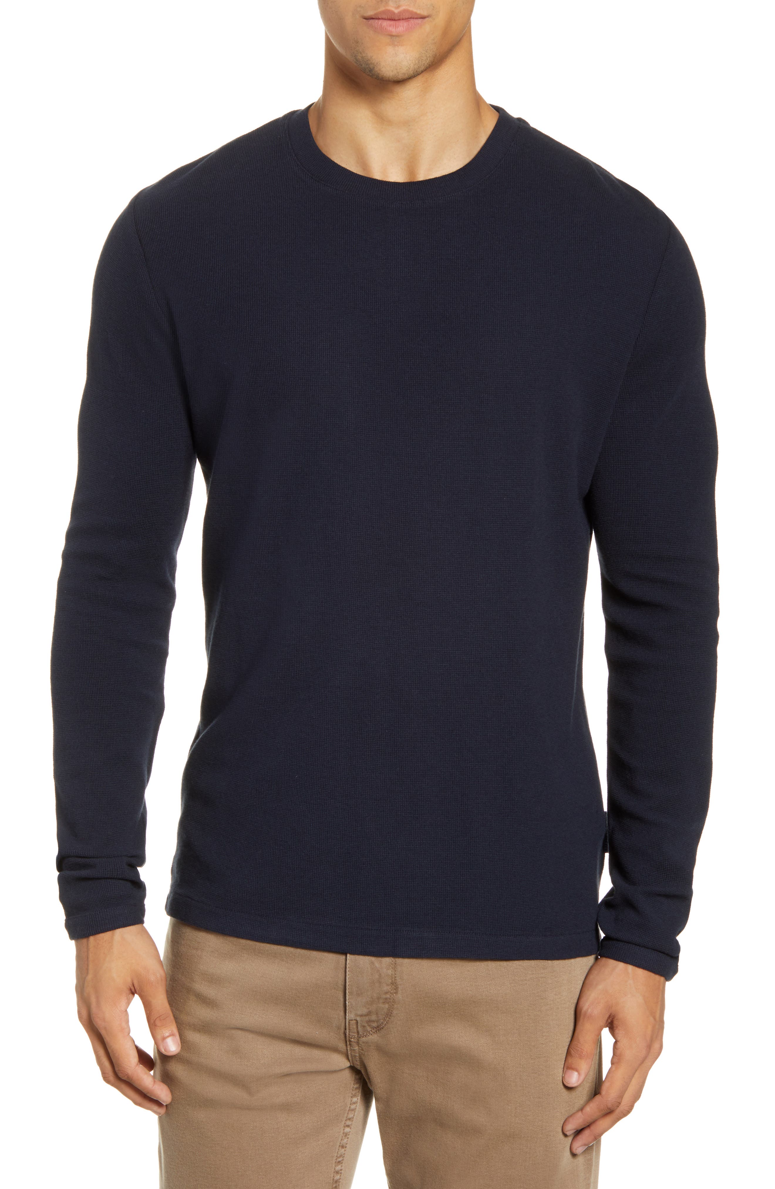 Clive Long Sleeve Waffle Knit Tee (Men) | Nordstrom