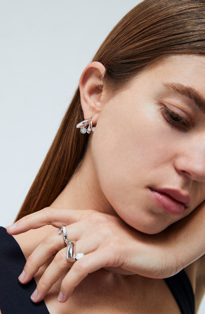 TABAYER Oera Pavé Diamond Ring, Alternate, color, White Gold