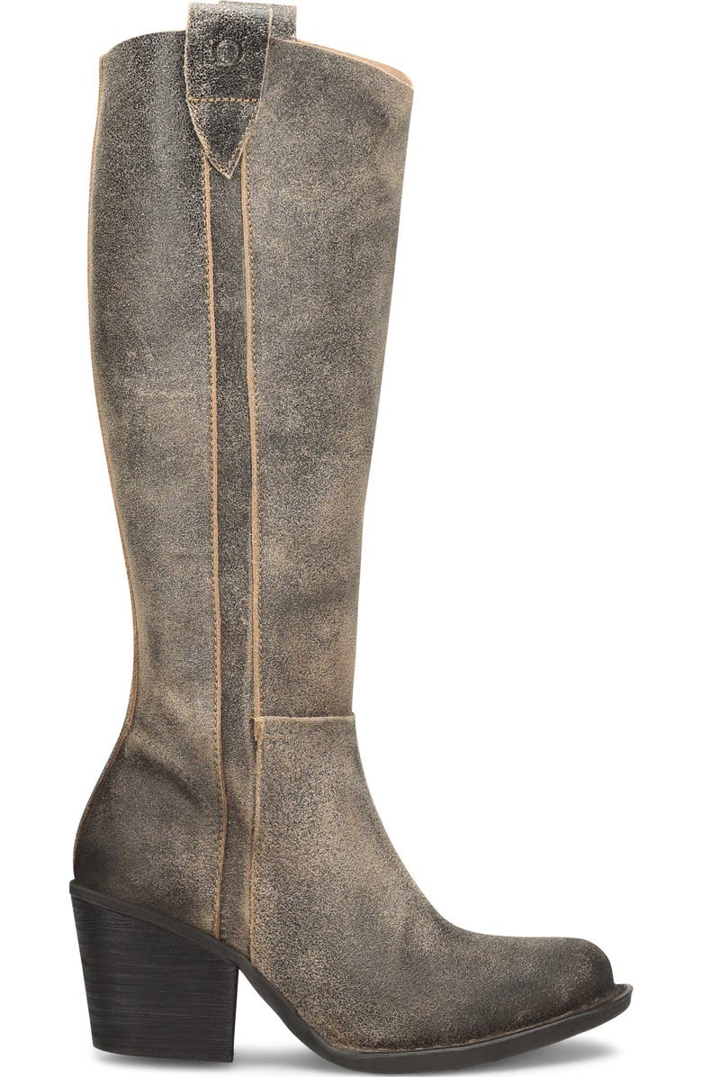 Børn Avery Knee High Boot, Alternate, color, Dark Grey
